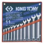 SPANNERS COMBINATION SET IMPERIAL 1/4"-15/16" 11PC