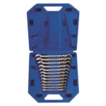 RATCHET SPANNER SET FLATEX HEAD 8-19MM