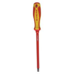 SCREWDRIVER ELECTRICAL FLAT 4X100MM VDE