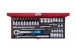 SOCKETS & BIT SET 3/8" 6-19MM 36PC