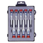 SCREWDRIVER PRECISION FLAT 9PC