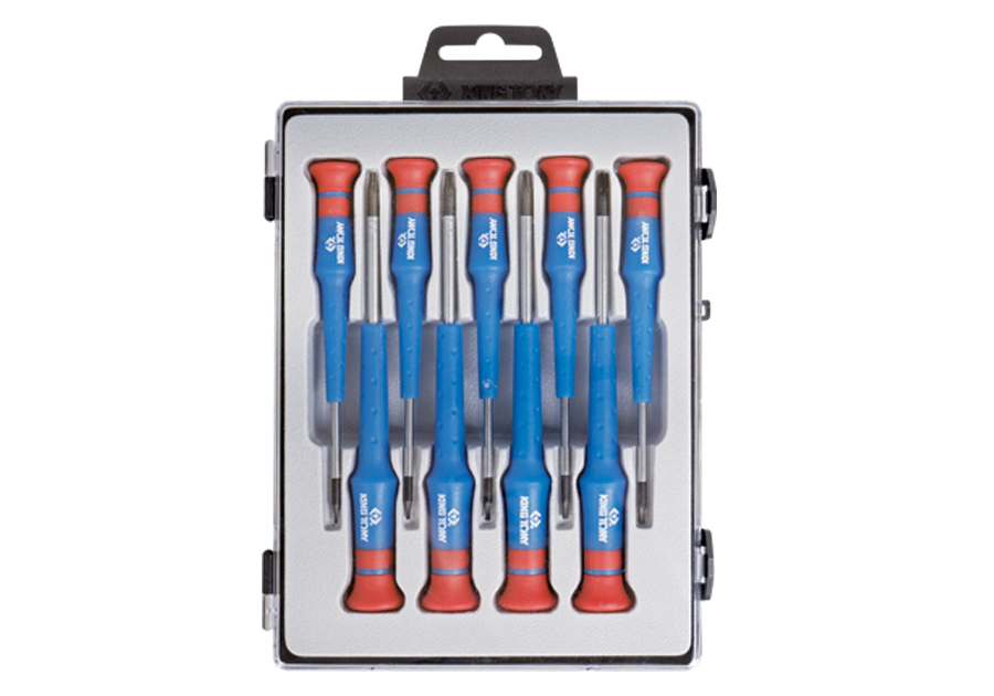 SCREWDRIVER SET PRECISION TORX T4-T20