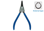 PLIERS CIRCLIP EXTERNAL BENT 125MM