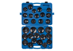 OIL FILTER WRENCH SET CUP TYPE 30 PC