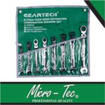 WRENCH RATCHET FLEX 8-17MM SET