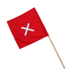 RED FLAG Wooden handle
