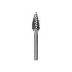 CARBIDE ROTARY BURR, TREE SHAPE POINT END G HEAD DIA. 12MMX25MM