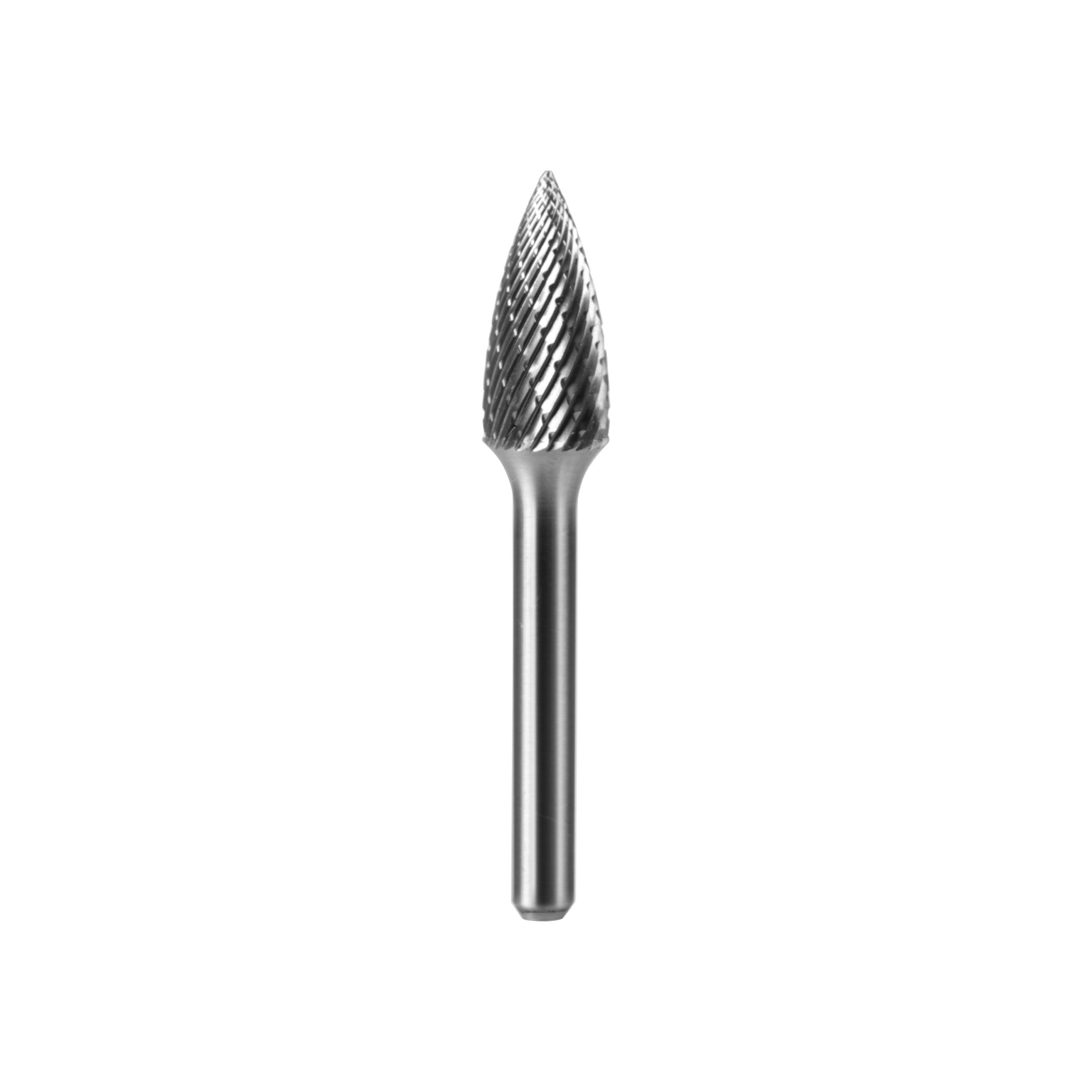 CARBIDE ROTARY BURR, TREE SHAPE POINT END G HEAD DIA. 12MMX25MM