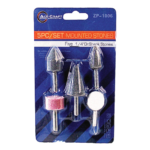 Assorted Mounted Stones - 5 piece set