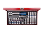 SOCKET SET 3/8" STANDARD AND DEEP 7-19MM 26PC