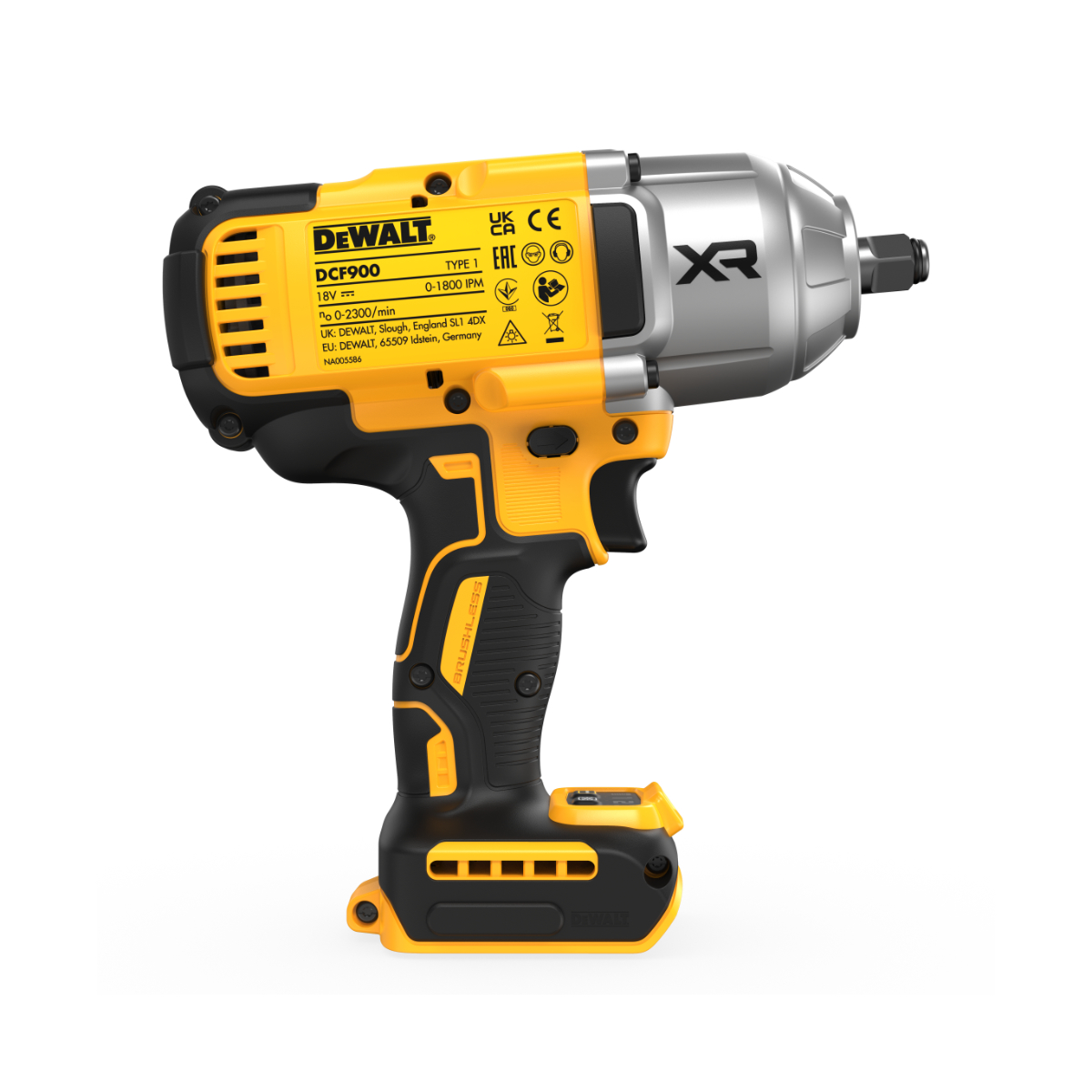 DEWALT 18V Impact Wrench 1/2″ High Torque (Bare) - Image 4