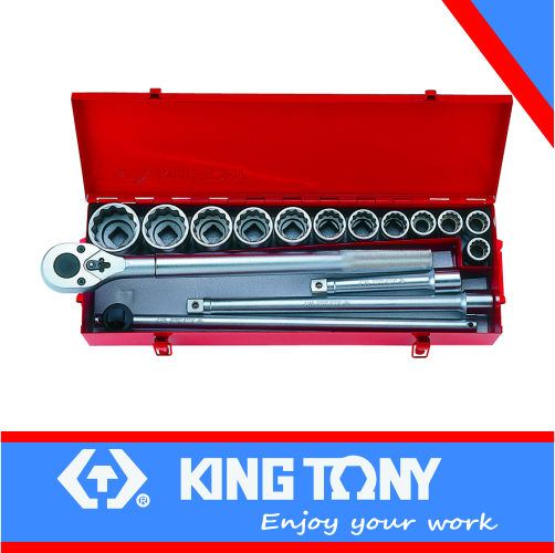 SOCKET SET 16PC 3/4″ 21-50MM 12P