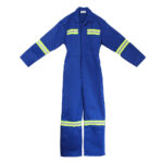 PPE OVERALL POLY NAVY BLUE S40 REFLECTIVE