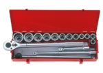 K.T SOCKET SET 3/4" 7/8-2" 12P