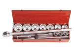 K.T SOCKET SET 1" 36MM-80MM 12P