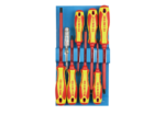 K.T SCREWDRIVER SET 8PCE INSULATED WITH TEST S/D
