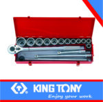 K.T SOCKET SET 3/4" 19PCE 12PT