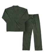 PPE WORKSUIT ACID RESISTANT OLIVE GREEN S38