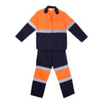 PPE WORKSUIT 2 TONE 80/20 REF NAVY/ORANGE S46