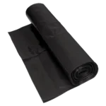 PLASTIC SHEETING 100 MCRN BLACK PER METRE
