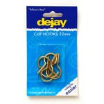 HOOK CUP BRASS 20MM X 6 DEJAY