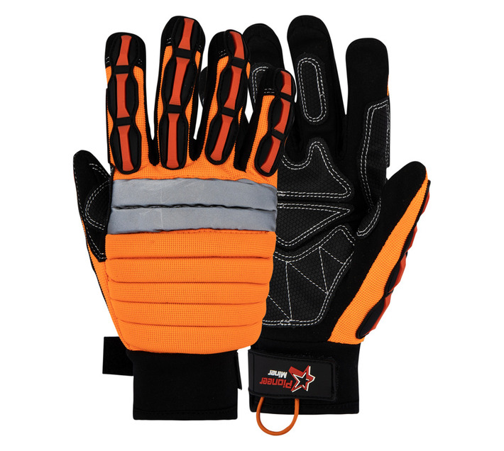 PPE GLOVE MINER ORANGE -XL
