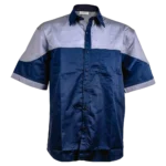 RACE SHIRT NAVY/GREY 2X-LARGE
