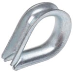 M.T WIRE ROPE THIMBLE 1/2" 13M