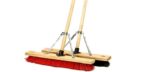 BROOM PLATFORM 18" SOFT METAL HANDLE - LC