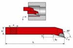 Brazed Tipped Turning Tool 20x20x250mm ISO9